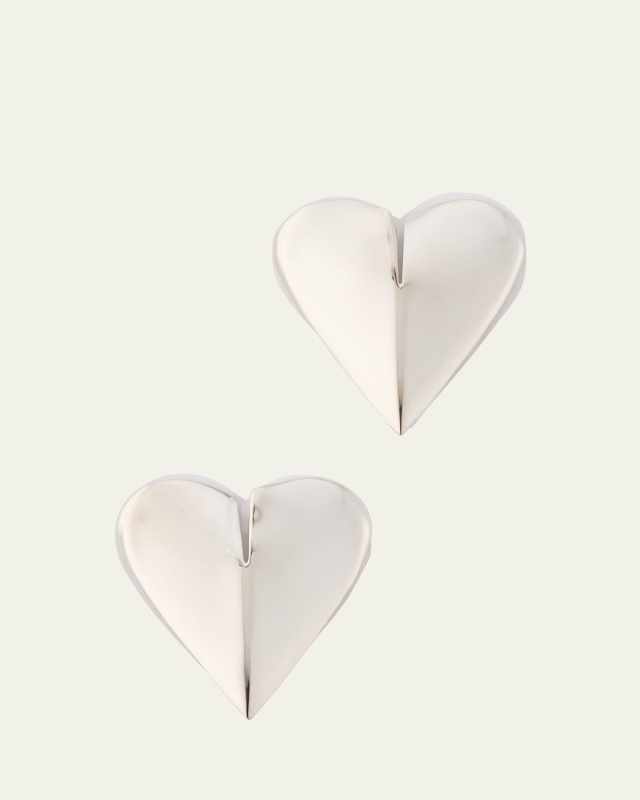 Peaked Heart Earrings